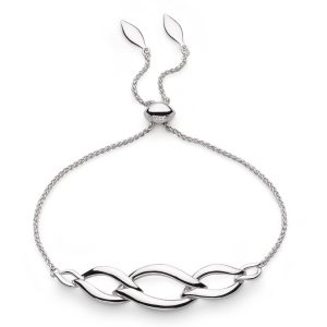 Entwine Twine Link Trio Toggle Bracelet