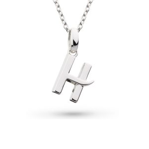 Signature Skript Capital H Initial Necklace