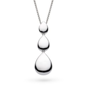 Kit Heath Pebble Smooth Triple Grande Toggle Necklace